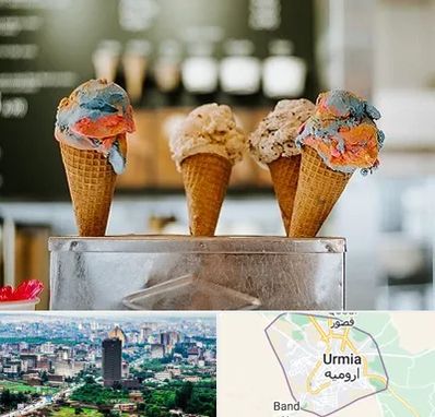 بستنی فروشی در ارومیه