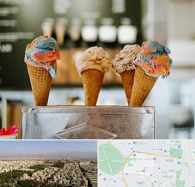 بستنی فروشی در نازی آباد