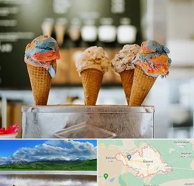 بستنی فروشی در مرند