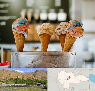 بستنی فروشی در خاش