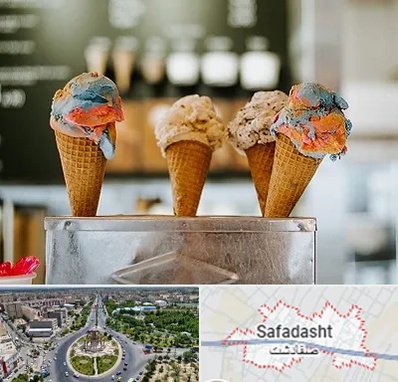 بستنی فروشی در صفادشت
