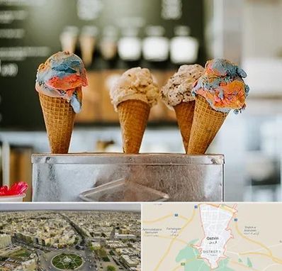 بستنی فروشی در قزوین