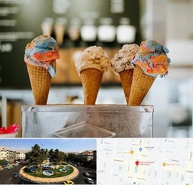 بستنی فروشی در هفت حوض