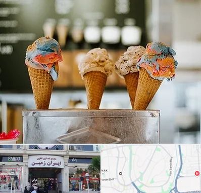 بستنی فروشی در ایران زمین