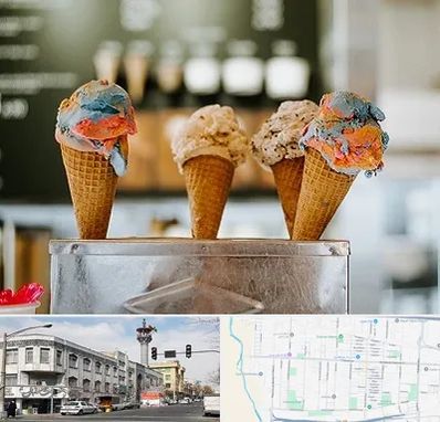 بستنی فروشی در 17شهریور