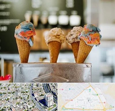 بستنی فروشی در قاسم آباد مشهد