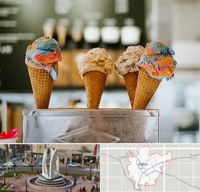 بستنی فروشی در زابل