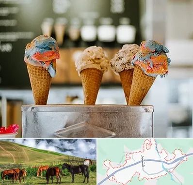 بستنی فروشی در تالش