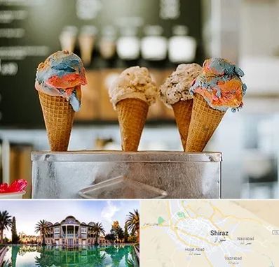 بستنی فروشی در شیراز