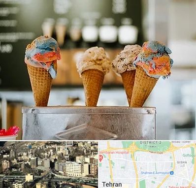 بستنی فروشی در مرزداران