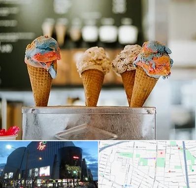 بستنی فروشی در بلوار اباذر