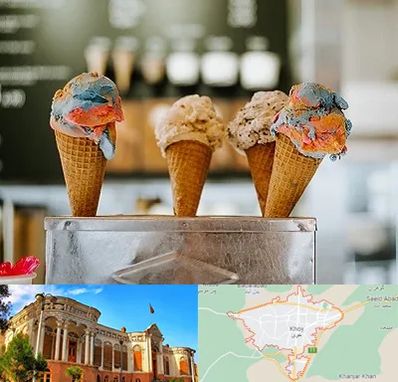 بستنی فروشی در خوی