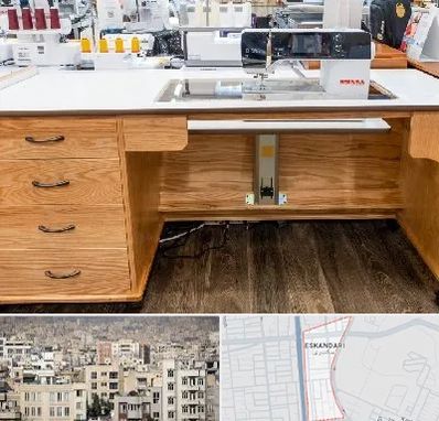 فروش میز چرخ خیاطی در اسکندری