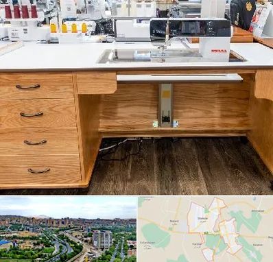 فروش میز چرخ خیاطی در شهریار