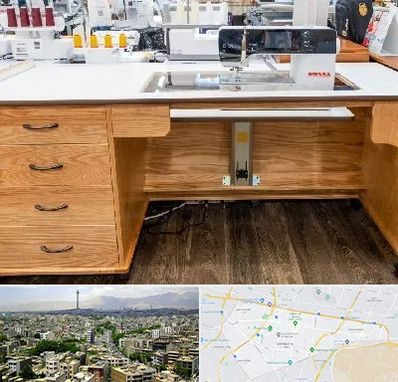 فروش میز چرخ خیاطی در منطقه 8 تهران 