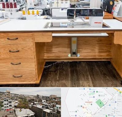 فروش میز چرخ خیاطی در شمیران نو 