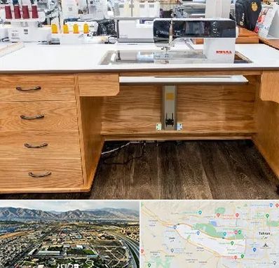 فروش میز چرخ خیاطی در منطقه 21 تهران 