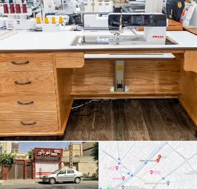 فروش میز چرخ خیاطی در باجک قم 