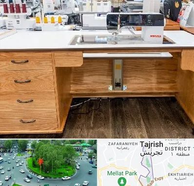 فروش میز چرخ خیاطی در تجریش 