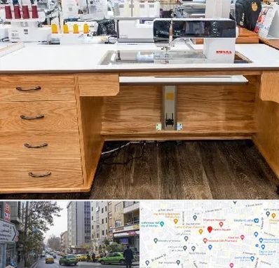 فروش میز چرخ خیاطی در فاطمی 