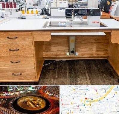 فروش میز چرخ خیاطی در میدان ولیعصر 