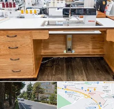 فروش میز چرخ خیاطی در مهرویلا کرج 