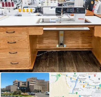 فروش میز چرخ خیاطی در صیاد شیرازی مشهد 