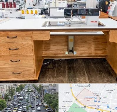 فروش میز چرخ خیاطی در گلشهر کرج 