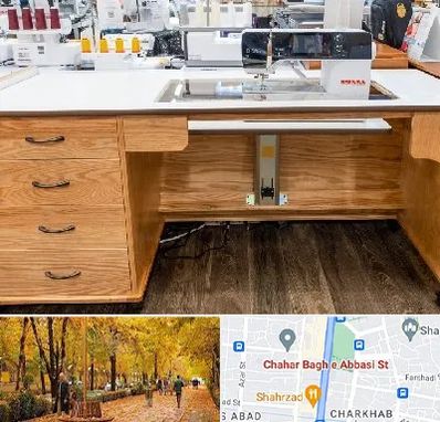 فروش میز چرخ خیاطی در چهارباغ اصفهان 
