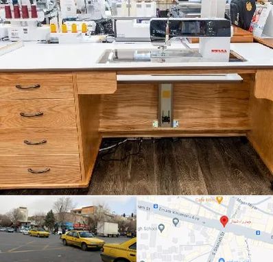 فروش میز چرخ خیاطی در شهناز تبریز 