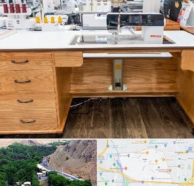 فروش میز چرخ خیاطی در کن 