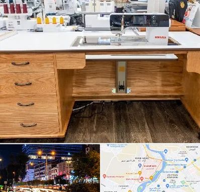 فروش میز چرخ خیاطی در کیانپارس اهواز 