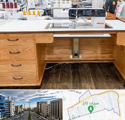 فروش میز چرخ خیاطی در سعادت آباد 