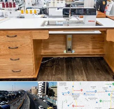 فروش میز چرخ خیاطی در پیروزی 