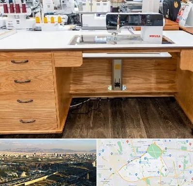 فروش میز چرخ خیاطی در منطقه 19 تهران 