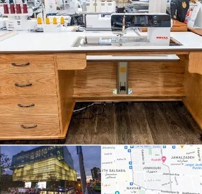 فروش میز چرخ خیاطی در جمهوری 