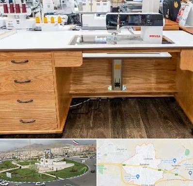 فروش میز چرخ خیاطی در بومهن