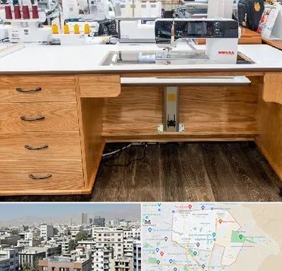 فروش میز چرخ خیاطی در منطقه 14 تهران 