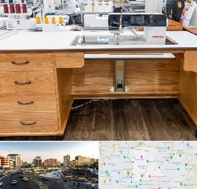 فروش میز چرخ خیاطی در منطقه 7 تهران 