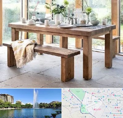 فروش میز چوبی در کوهسنگی مشهد 