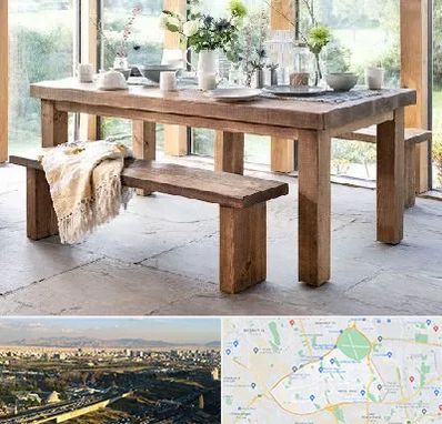 فروش میز چوبی در منطقه 19 تهران 