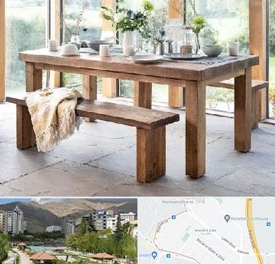 فروش میز چوبی در شهر زیبا 