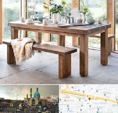 فروش میز چوبی در رسالت 