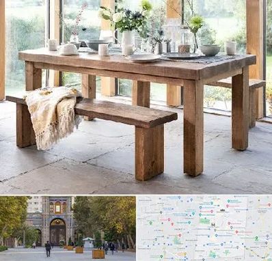 فروش میز چوبی در منطقه 12 تهران 