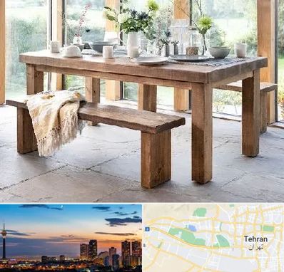 فروش میز چوبی در غرب تهران 