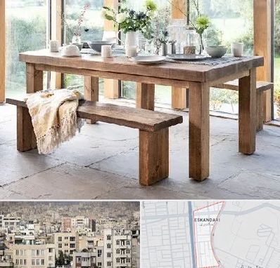 فروش میز چوبی در اسکندری