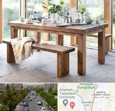 فروش میز چوبی در شهران 