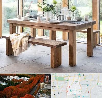 فروش میز چوبی در منطقه 6 تهران 