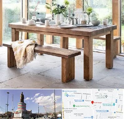 فروش میز چوبی در کارگر جنوبی 