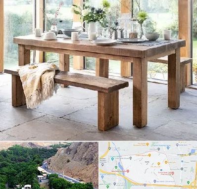 فروش میز چوبی در کن 